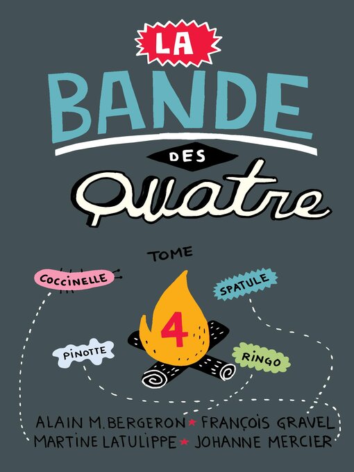Cover image for La Bande des Quatre T.4